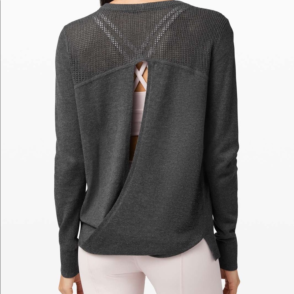 Lululemon Back to Balance Long Sleeve Sweater